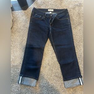Banana Republic Dark Indigo Ankle Jeans